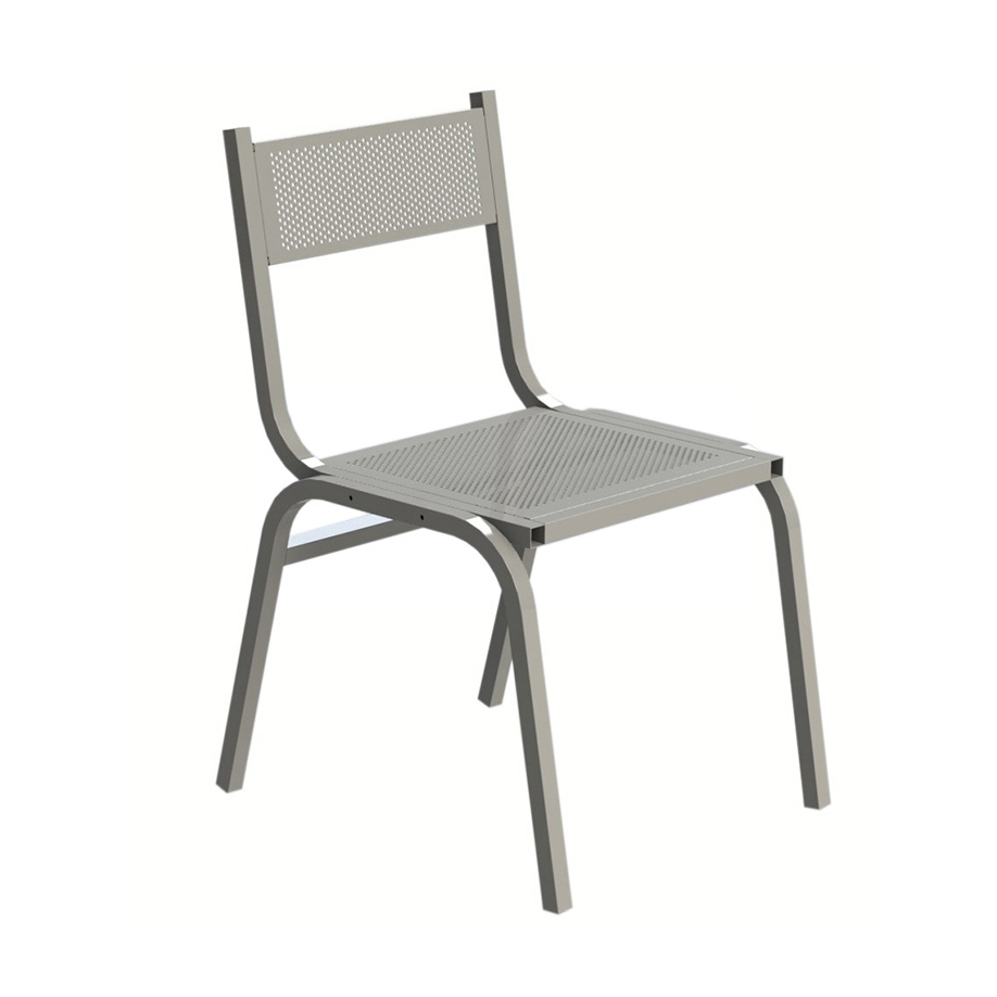 стул на металлической основе