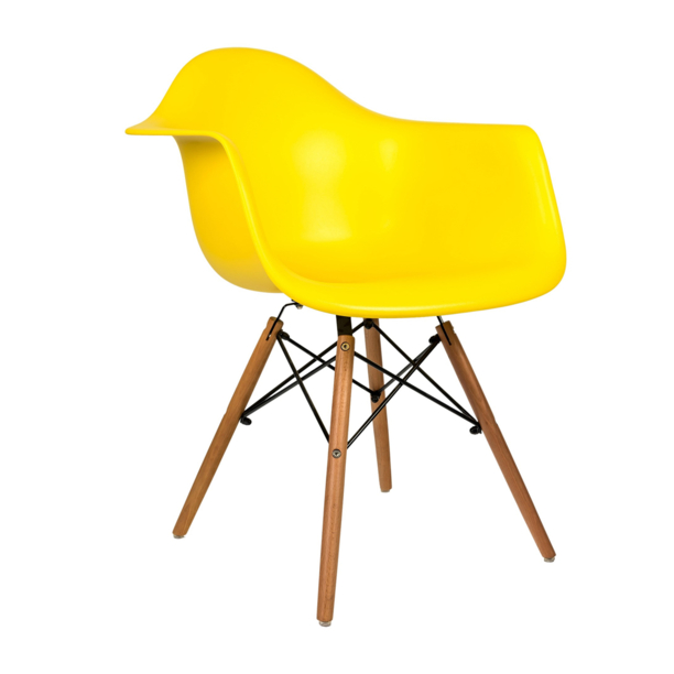 Стул eames на металлических ножках